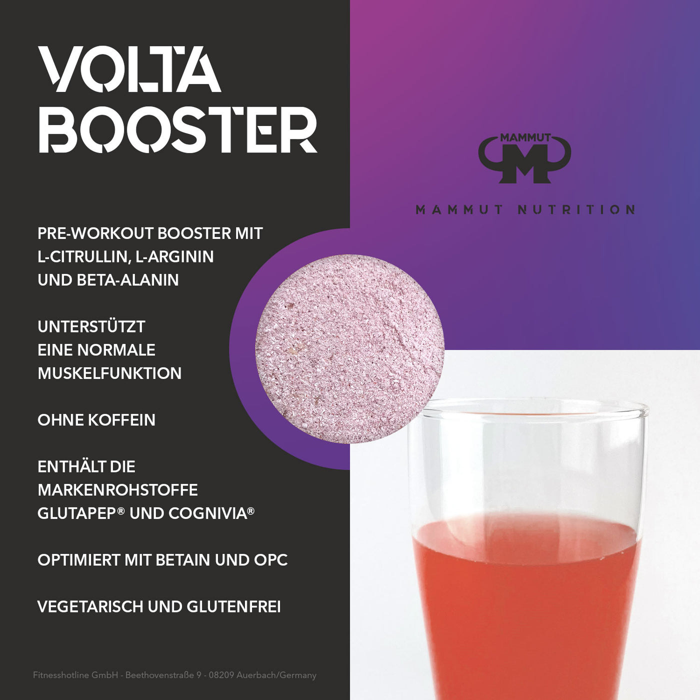 Volta Pre-Workout Booster - Sizzle Orange - 400g Dose#_