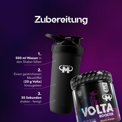 Volta Pre-Workout Booster - Sizzle Orange - 400g Dose#_
