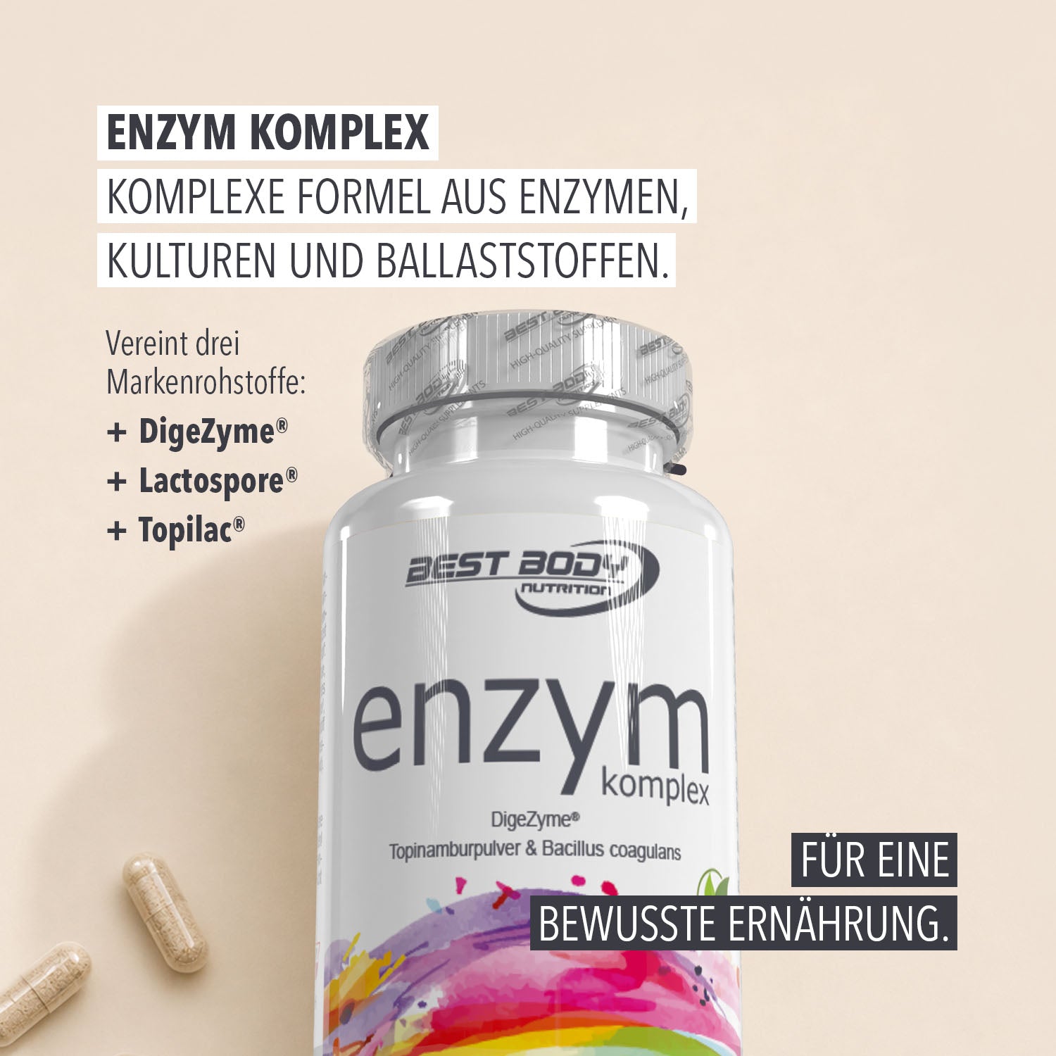Enzym Complex - Caps - 90 Stück/Dose#_
