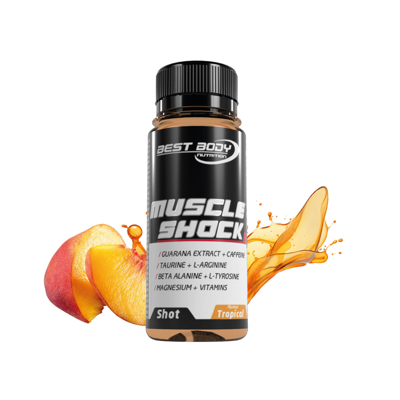 Muscle Shock Shot - Tropical - 12 Shots à 60 ml#_