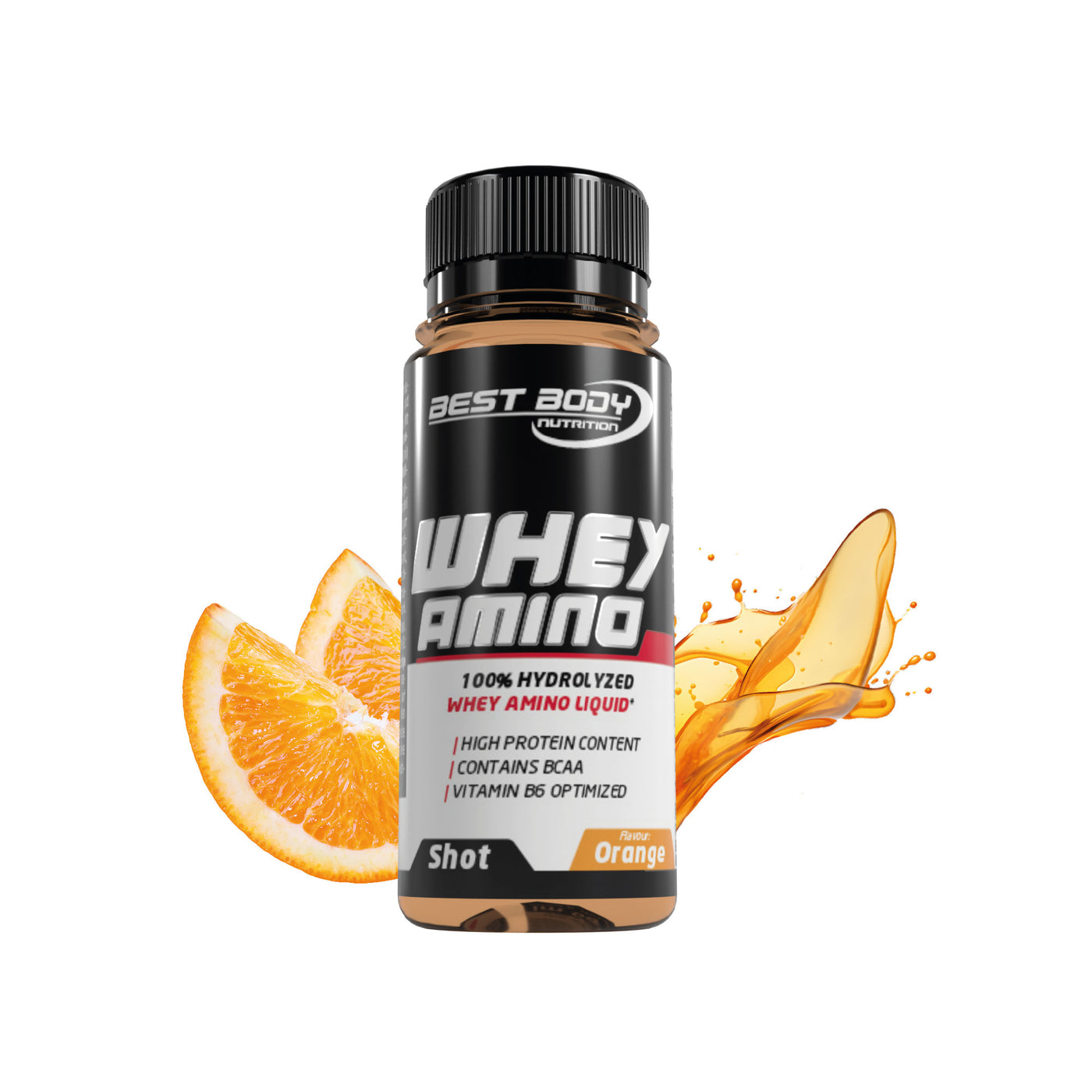 Whey Amino Shot - Orange - 12 Shots à 60 ml#_