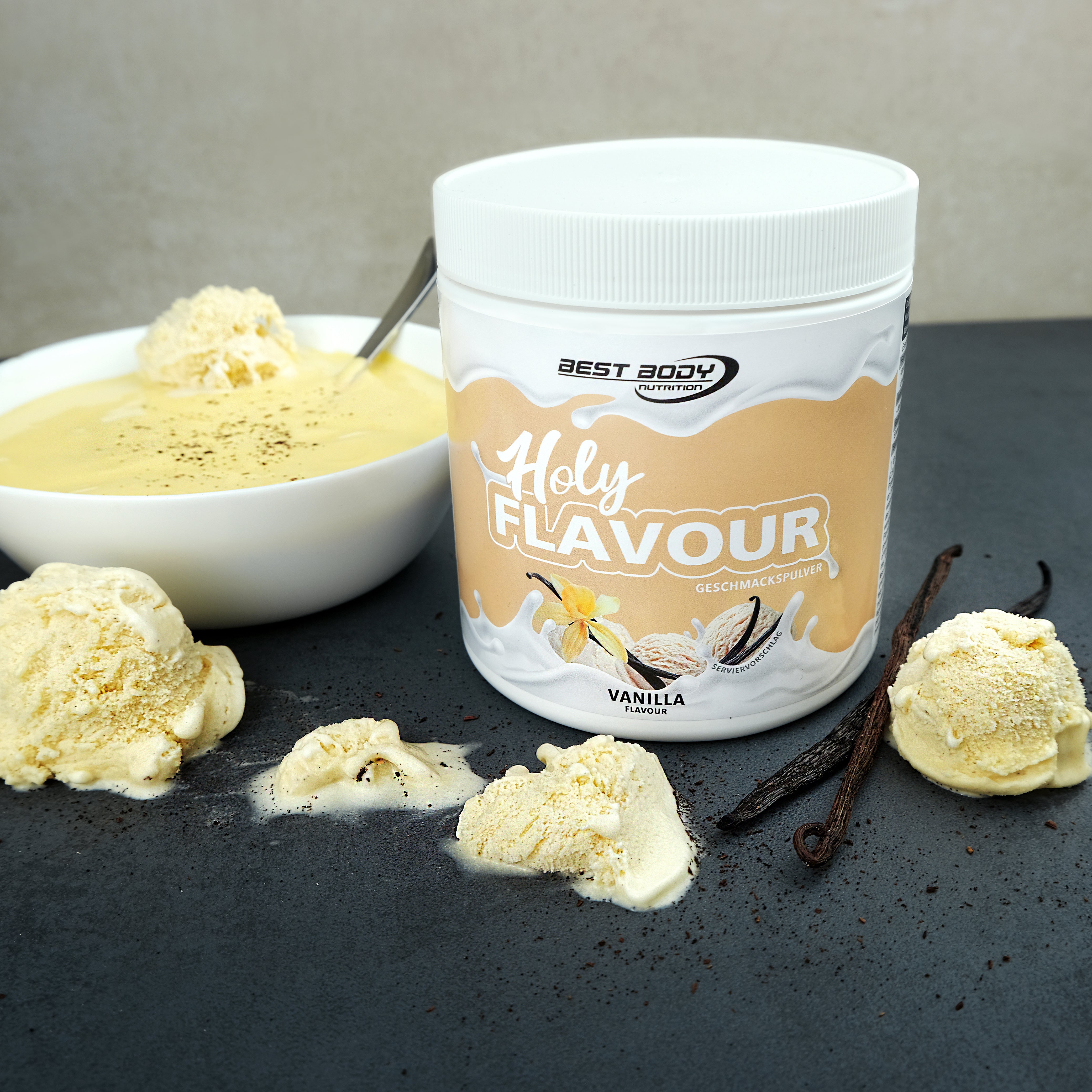 Holy Flavour - Geschmackspulver - Vanilla - 90 g Dose#geschmack_vanilla