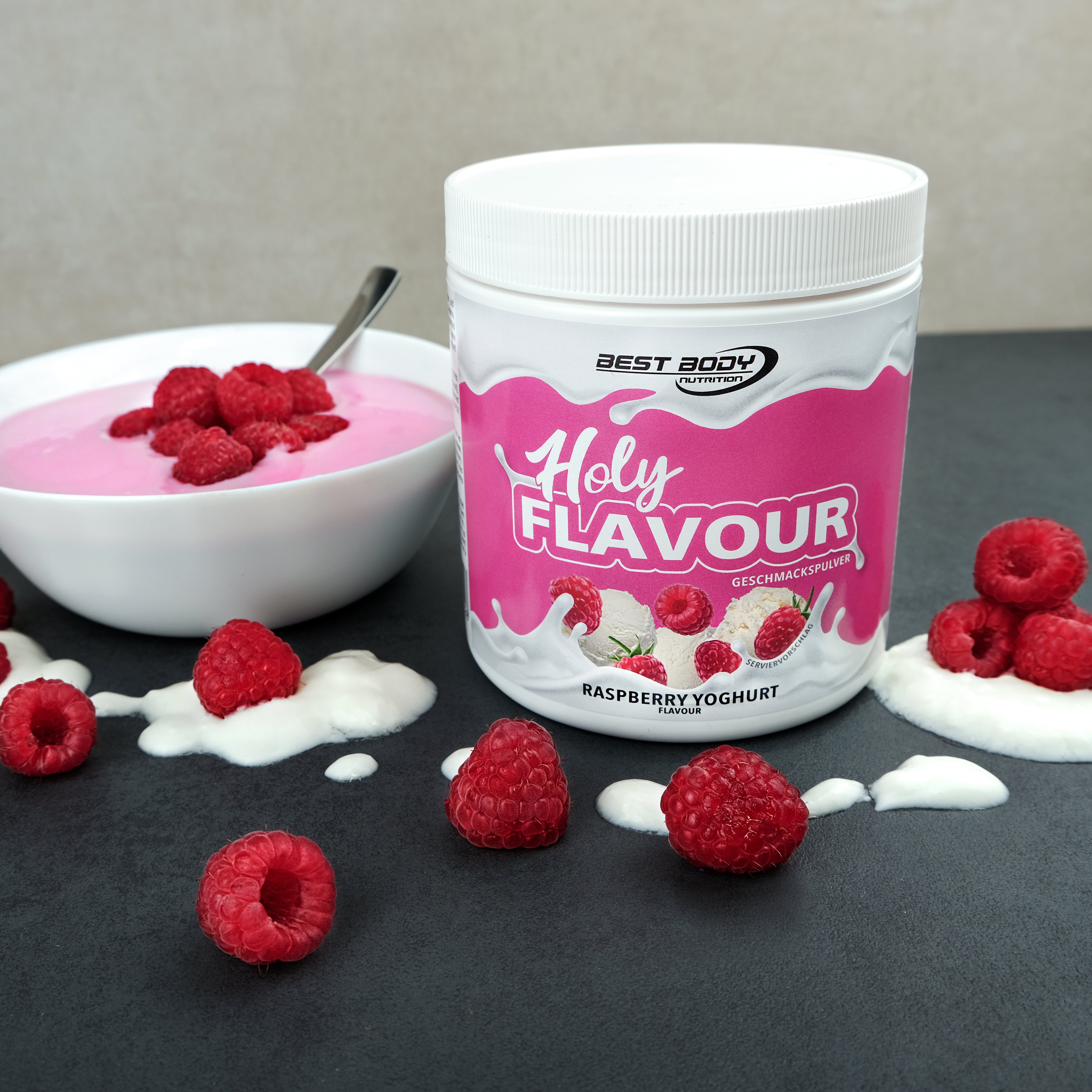 Holy Flavour - Geschmackspulver - Raspberry Yoghurt - 90 g Dose#geschmack_raspberry-yoghurt
