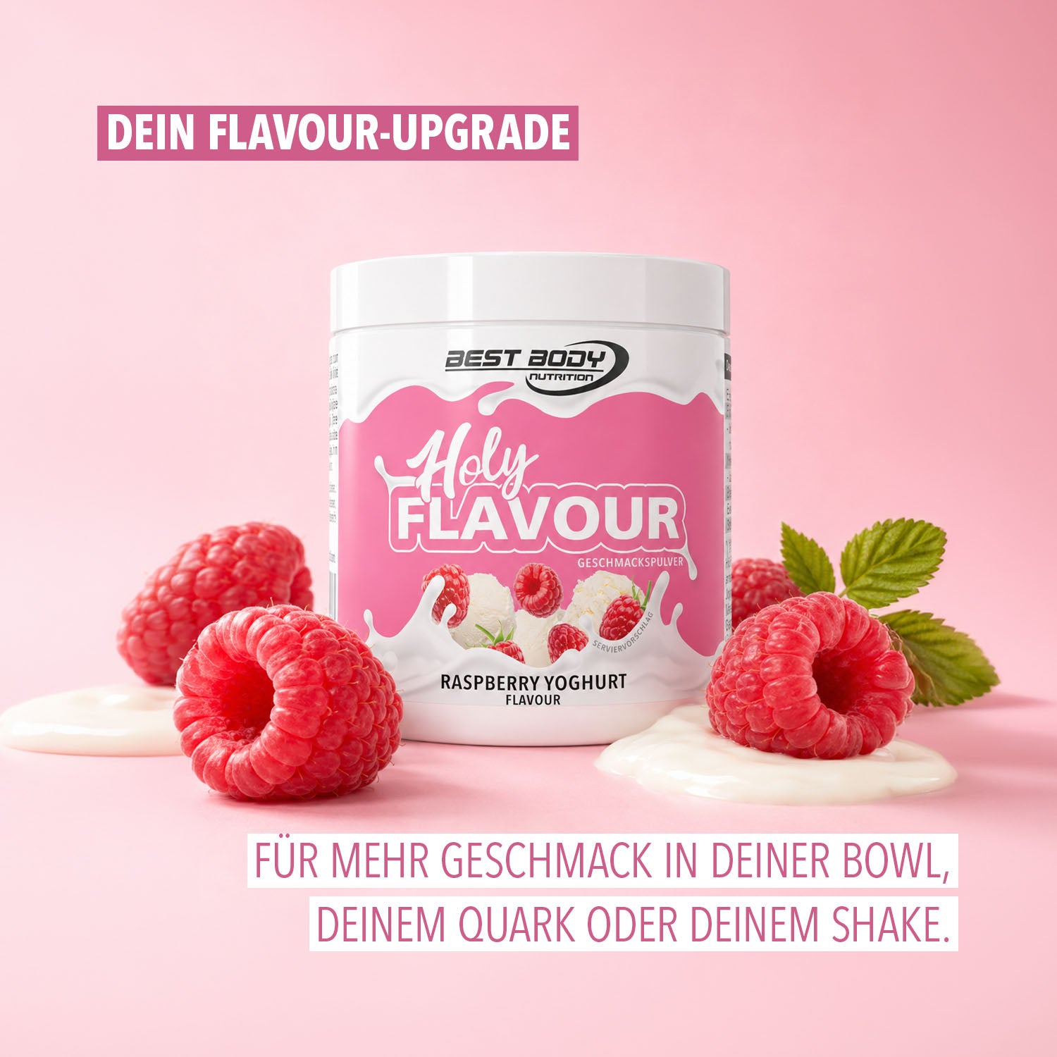 Holy Flavour - Geschmackspulver - Raspberry Yoghurt - 90 g Dose#geschmack_raspberry-yoghurt