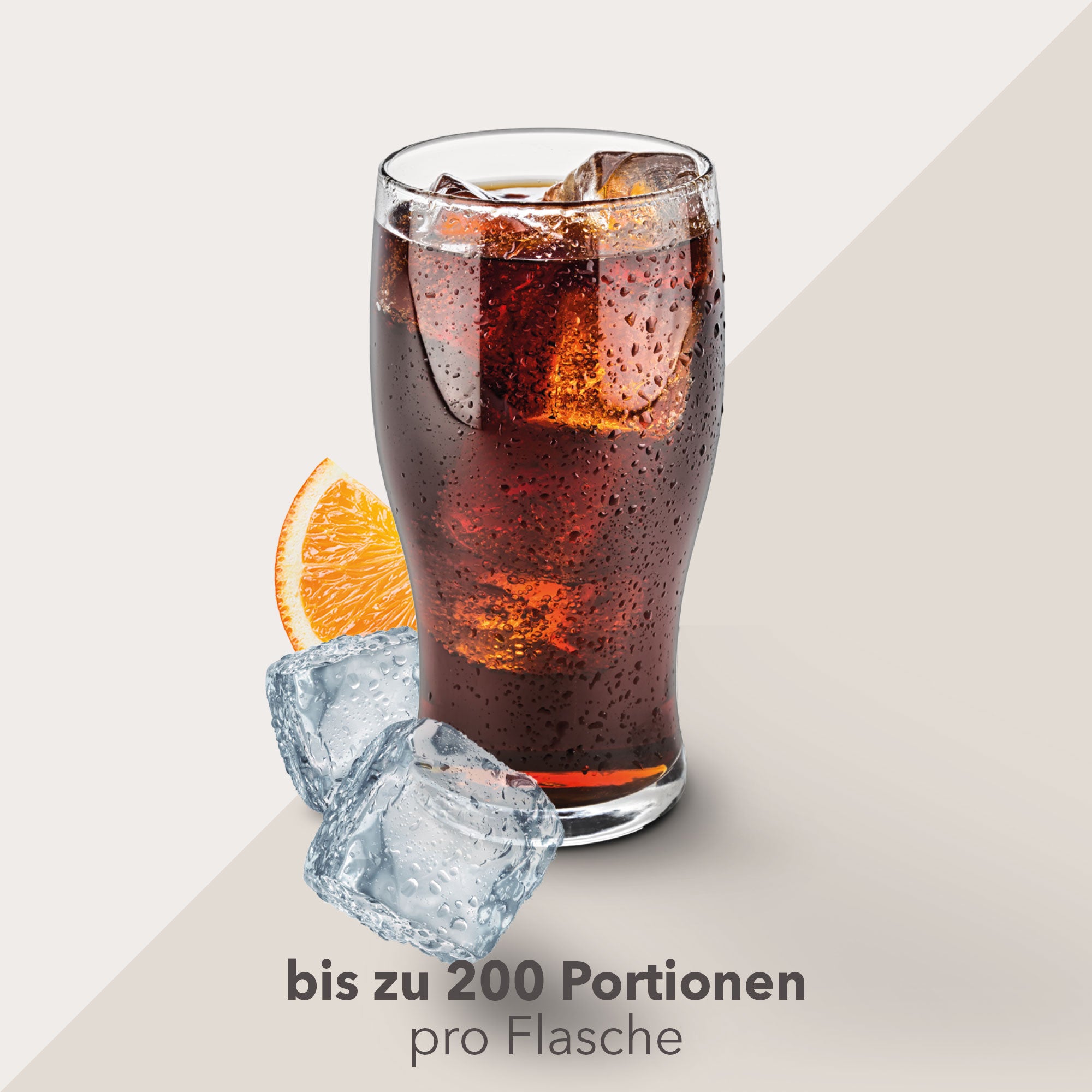 Vital Drink Zerop - Cola Orange - 1000 ml Flasche#geschmack_cola-orange