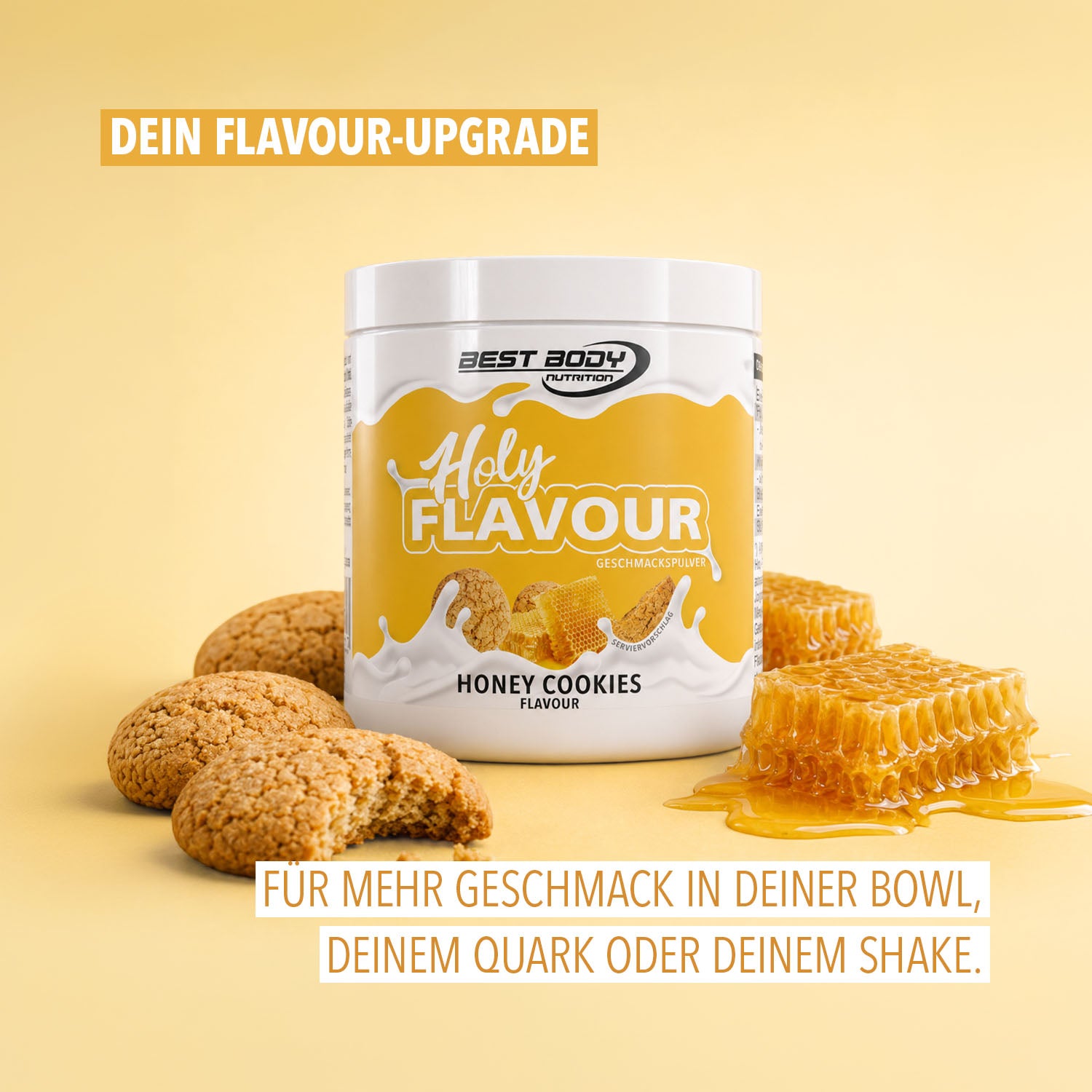 Holy Flavour - Geschmackspulver - Honey Cookies - 90 g Dose#geschmack_honey-cookies