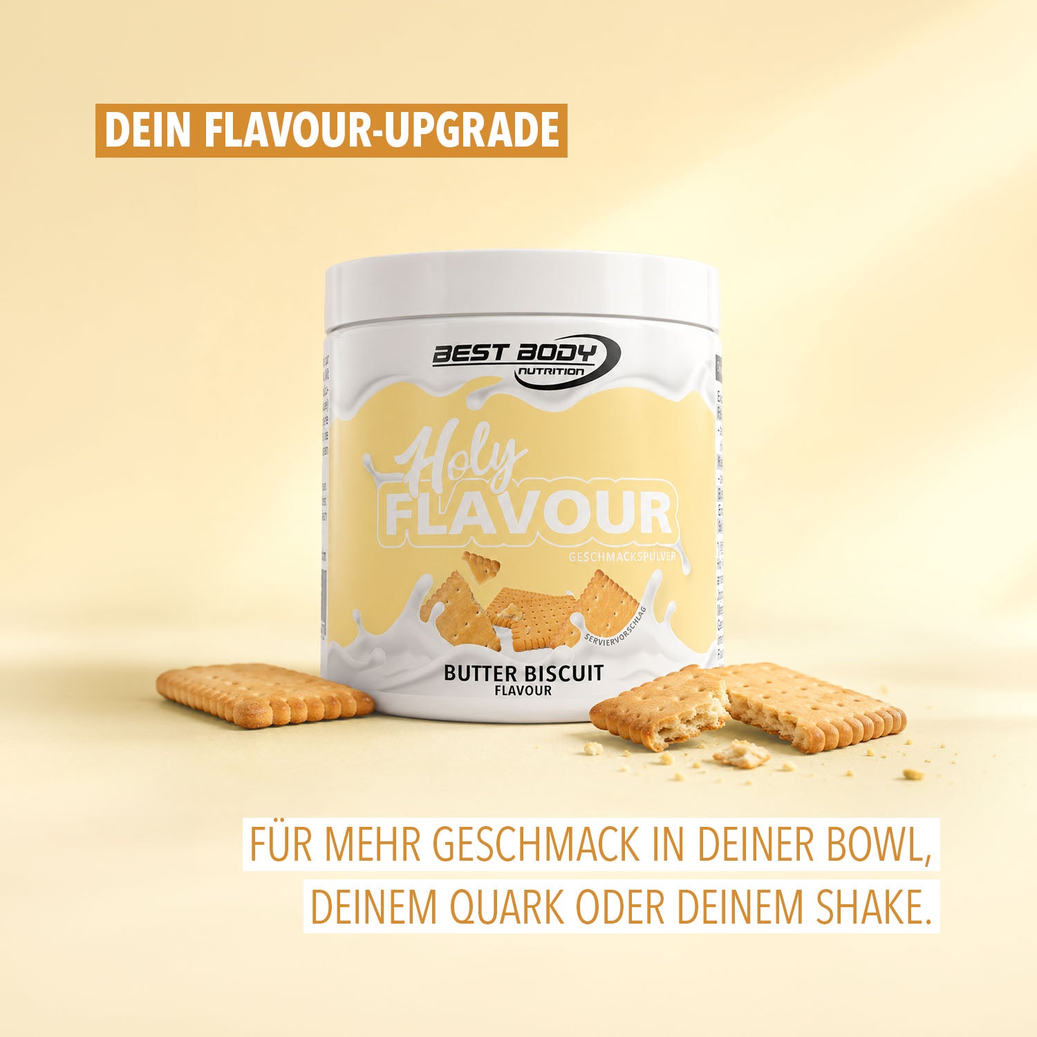 Holy Flavour - Geschmackspulver - Butter Biscuit - 90 g Dose#geschmack_butter-biscuit