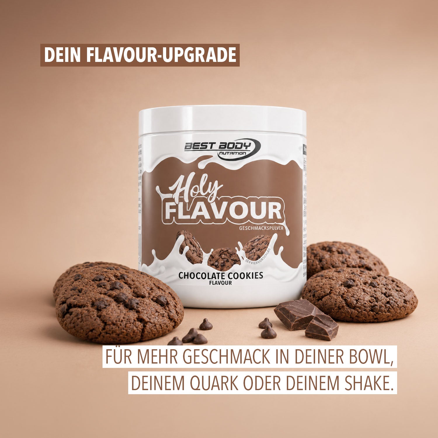 Holy Flavour - Geschmackspulver - Chocolate Cookies - 90 g Dose#geschmack_chocolate-cookies