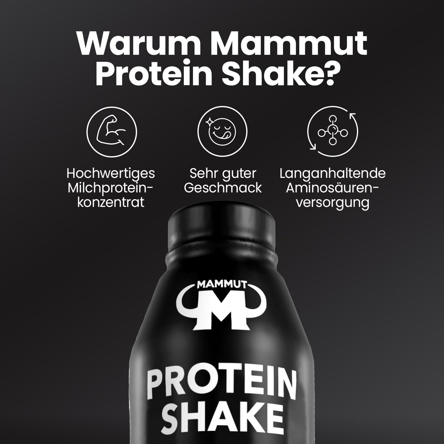 Protein Shake - RTD - Vanilla - 500 ml PET Flasche#geschmack_vanilla