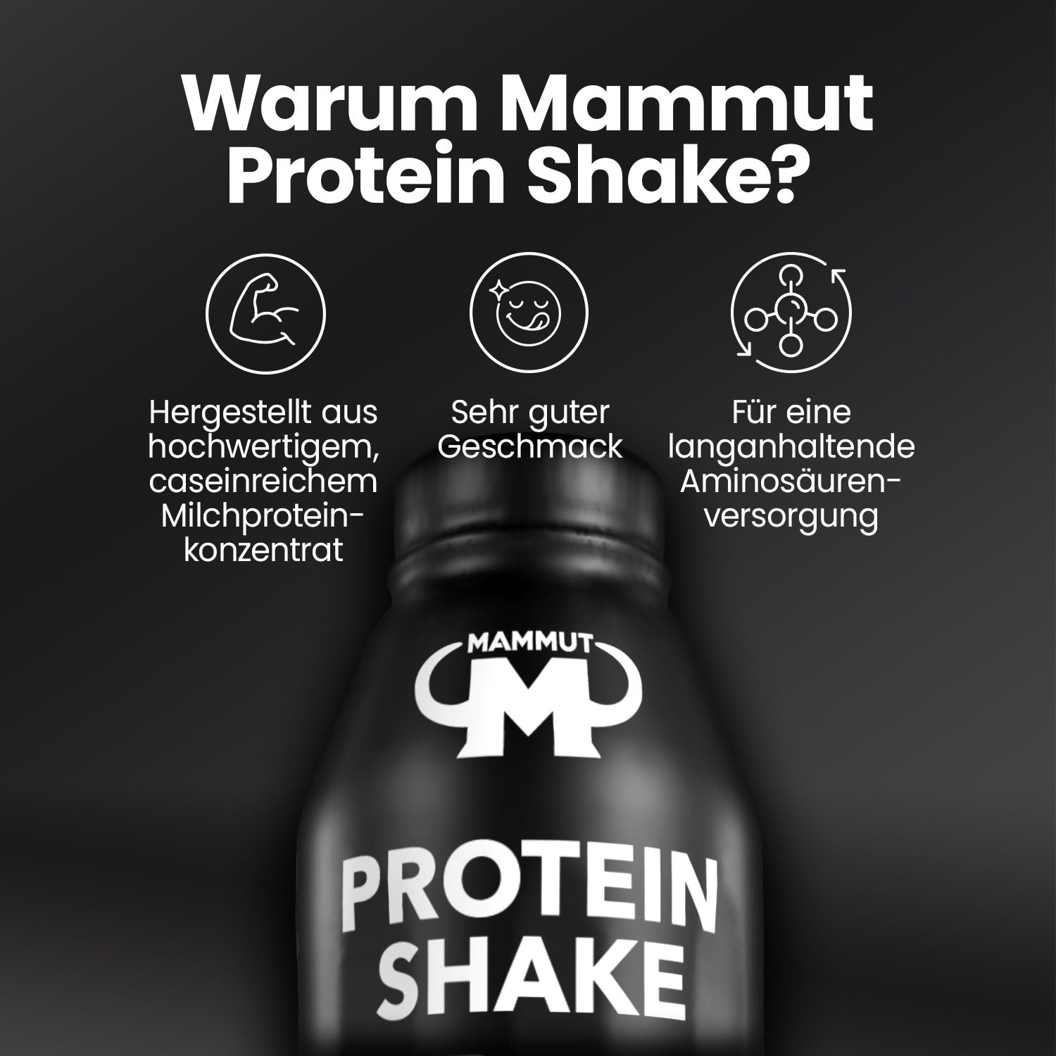 Protein Shake - RTD - Vanilla - 500 ml PET Flasche#geschmack_vanilla