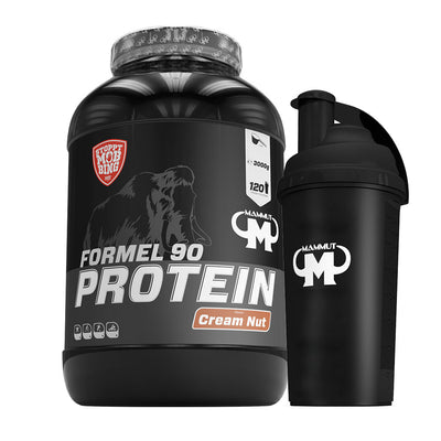 Formel 90 Protein - Cream Nut - 3000 g Dose + Shaker