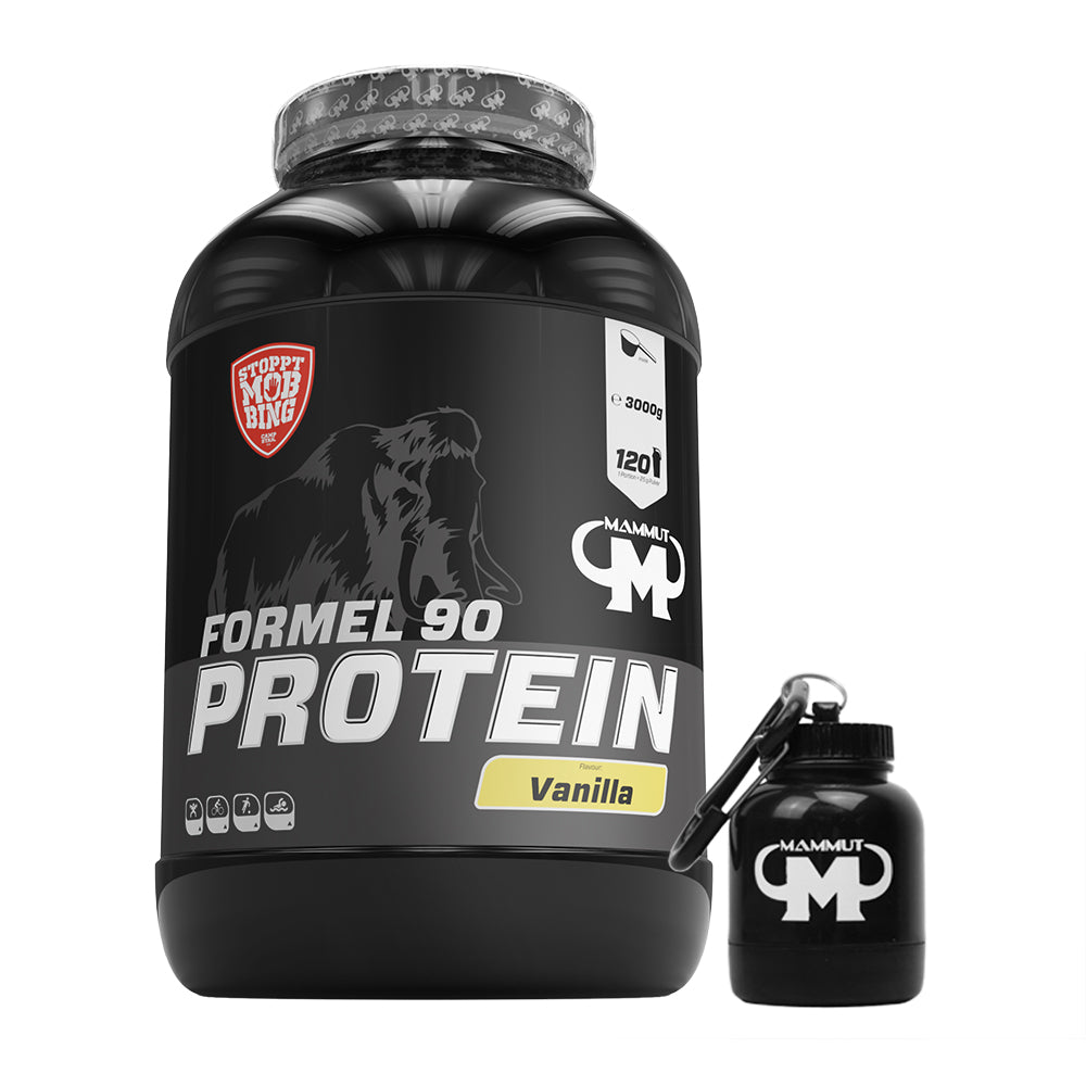 Formel 90 Protein - Vanilla - 3000 g Dose + Powderbank