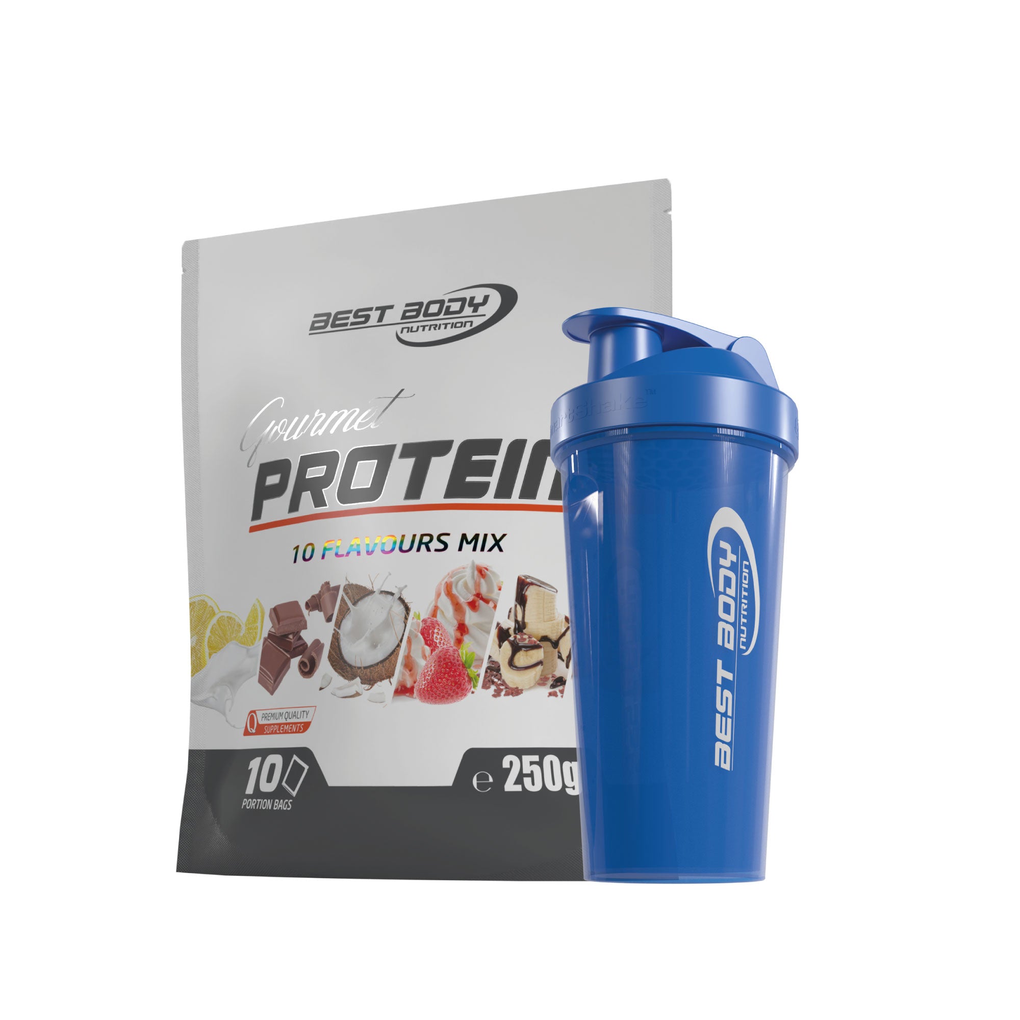 250 g - 1 kg Gourmet Protein Bundle#geschmack_mix-beutel-10-x-25-g