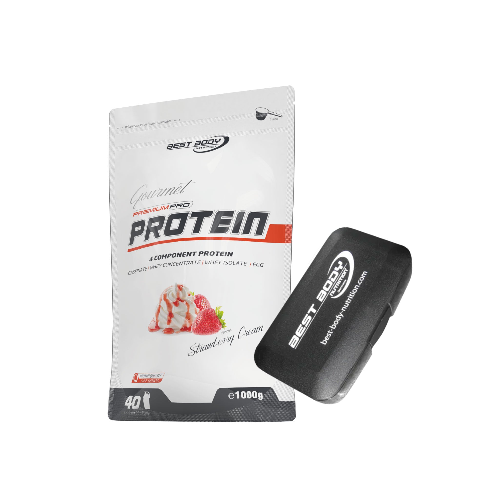 250 g - 1 kg Gourmet Protein Bundle#geschmack_strawberry-cream
