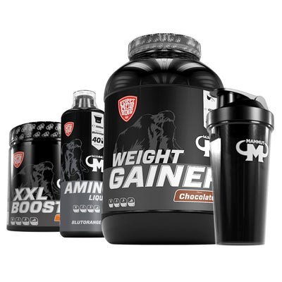 Weight Gainer Schoko - XXL Booster - Aminoliquid - Shaker#_