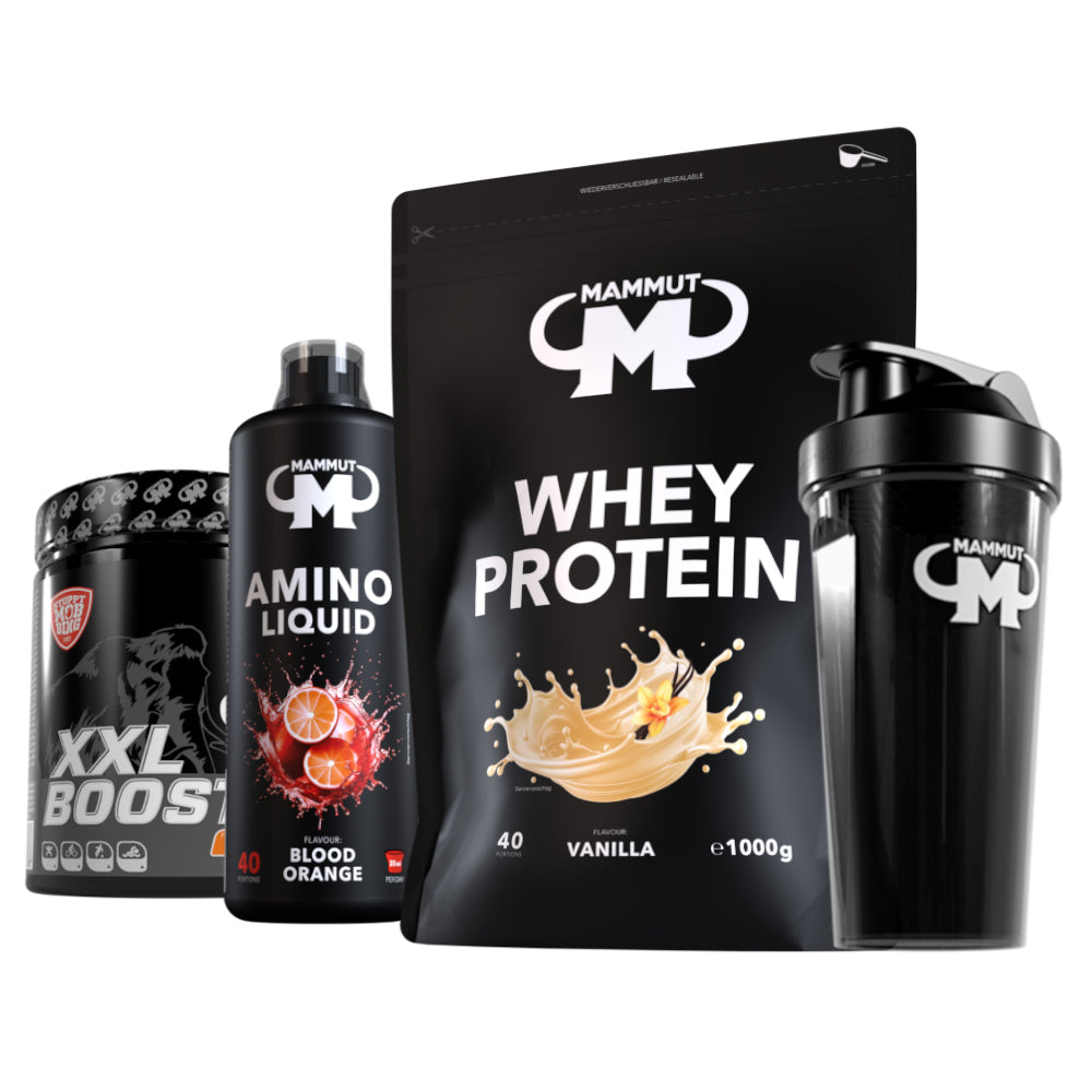 Weight Gainer (1,4kg) Vanille - XXL Booster - Aminoliquid - Shaker#_