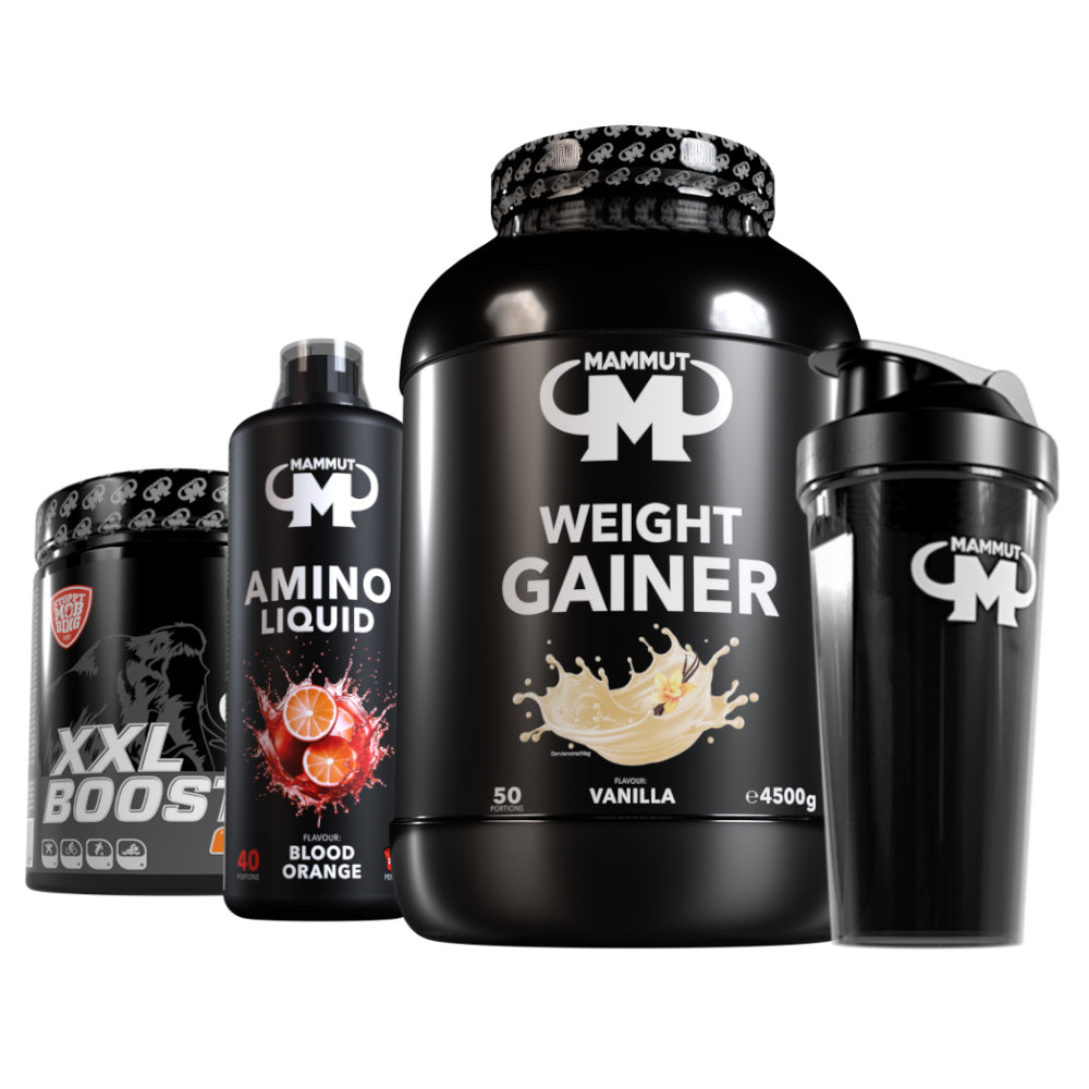 Weight Gainer Vanille - XXL Booster - Aminoliquid - Shaker#_