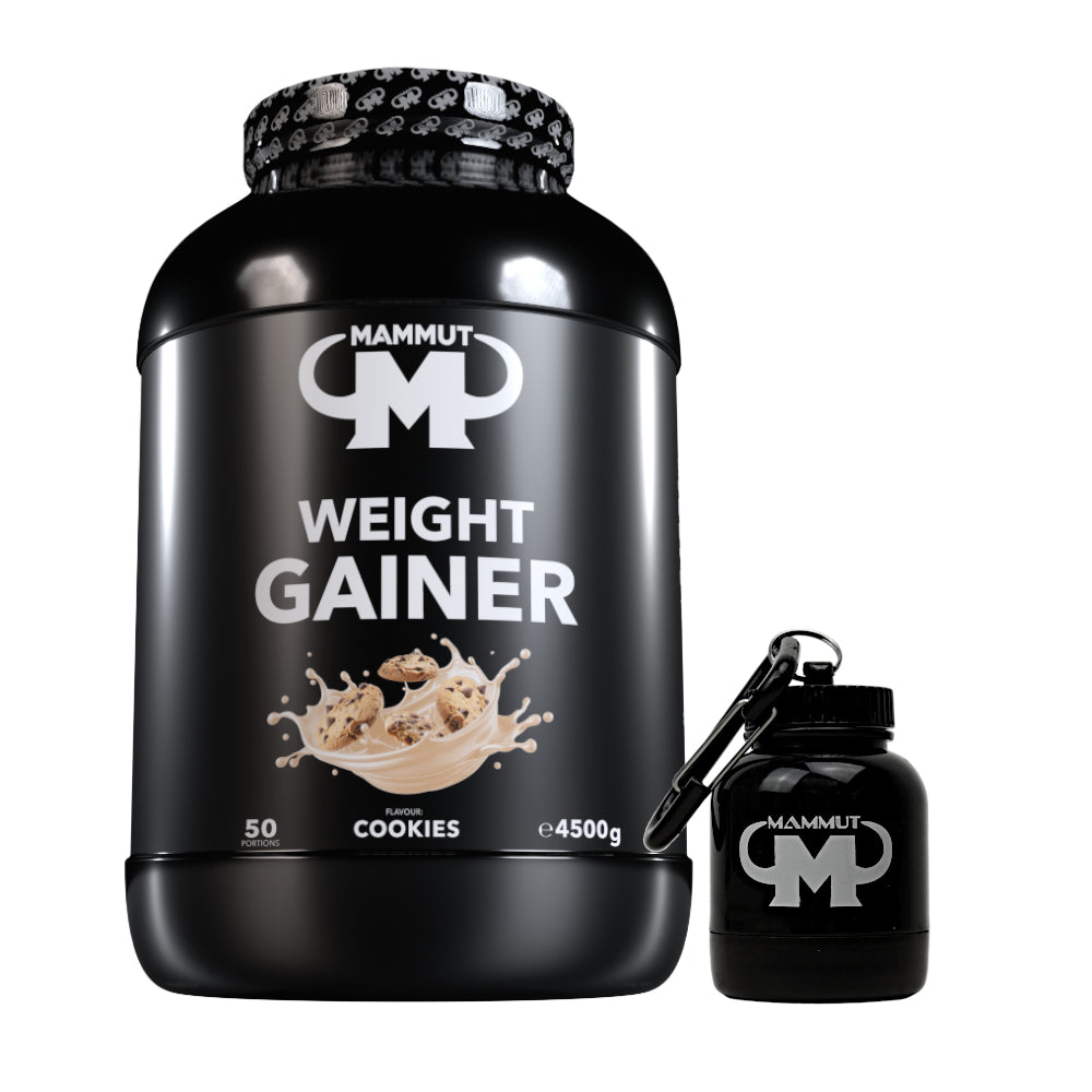 Weight Gainer Crash 5000 - Cookies - 4500 g Dose + Powderbank#geschmack_cookies