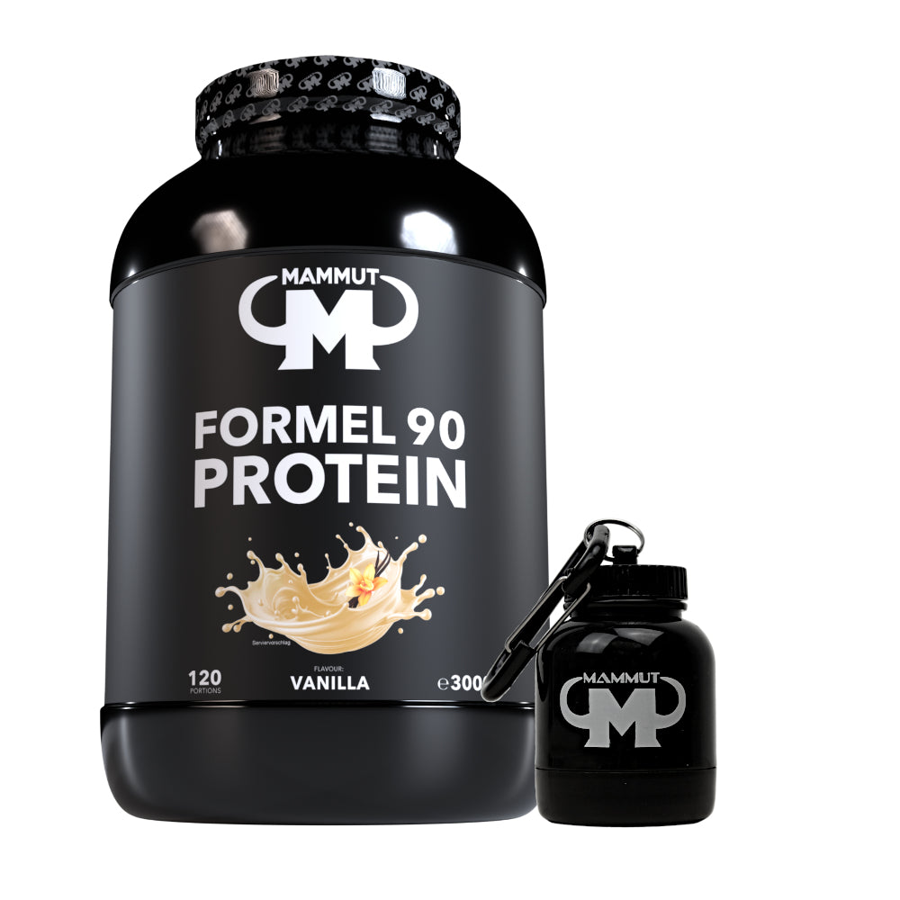 Formel 90 Protein - Vanilla - 3000 g Dose + Powderbank#geschmack_vanille