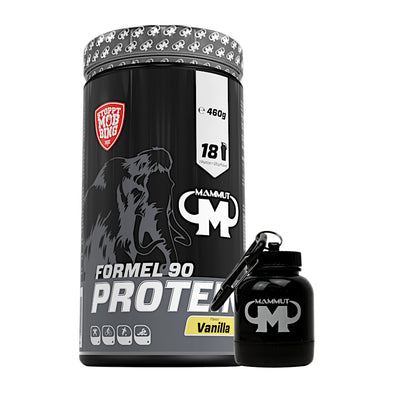 Formel 90 Protein - Vanilla - 460 g Dose + Powderbank