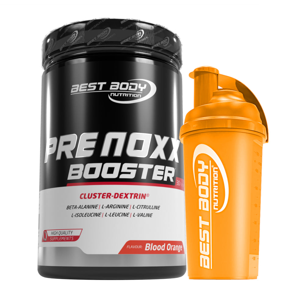 Professional Pre Noxx Booster - Blood Orange - 600 g Dose + Shaker (orange)#_