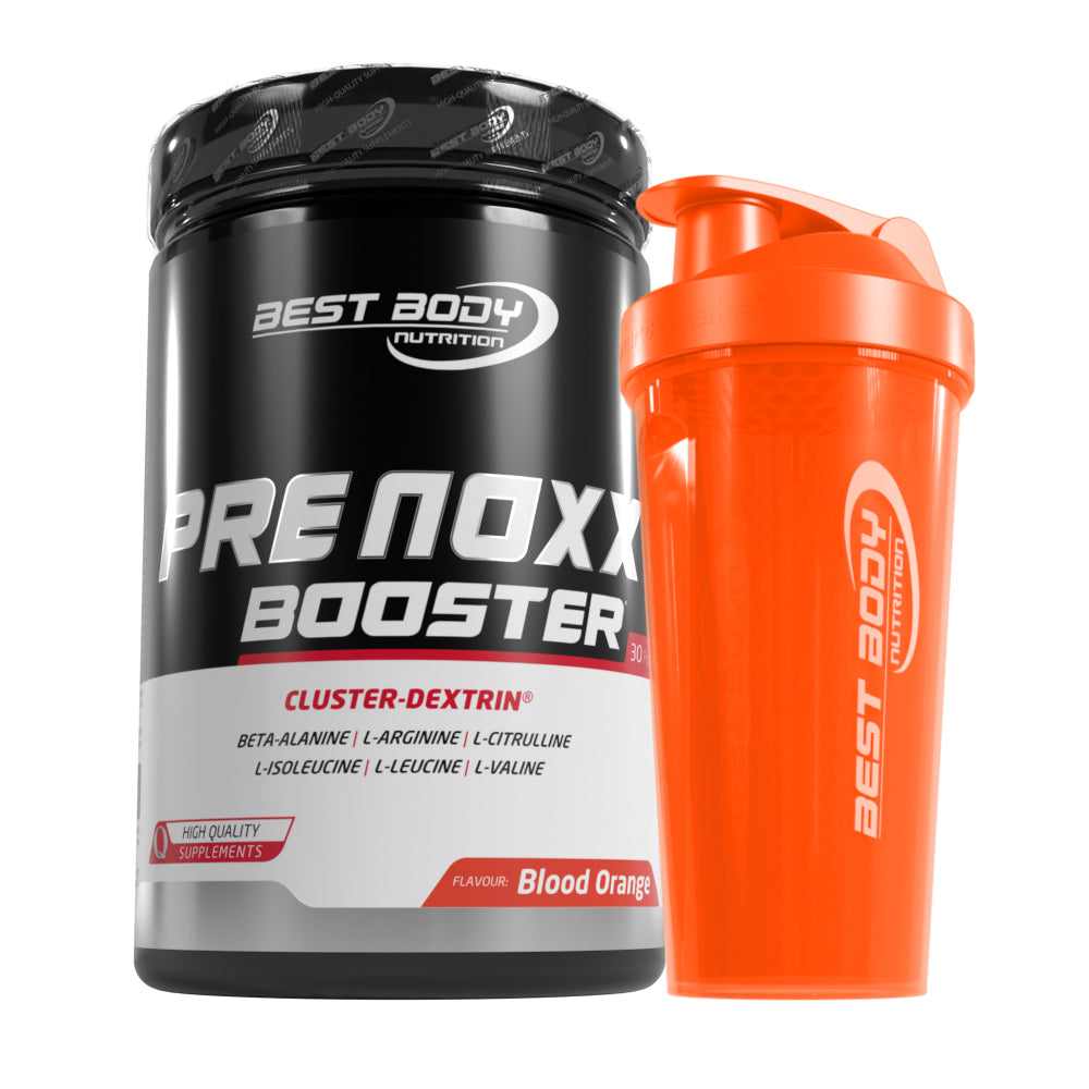 Professional Pre Noxx Booster - Blood Orange - 600 g Dose + Shaker (orange)#_