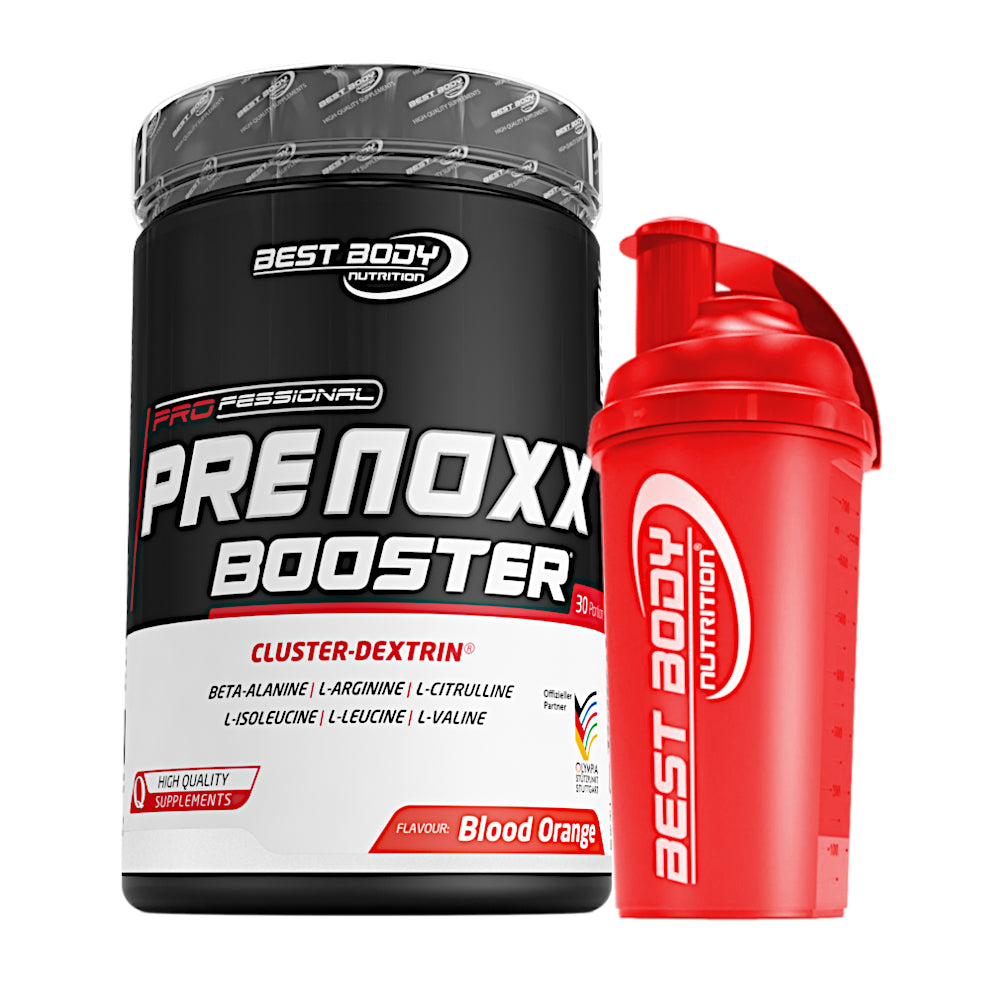 Professional Pre Noxx Booster - Blood Orange - 600 g Dose + Shaker (rot)#_