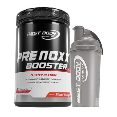 Professional Pre Noxx Booster - Blood Orange - 600 g Dose + Shaker (schwarz)#_