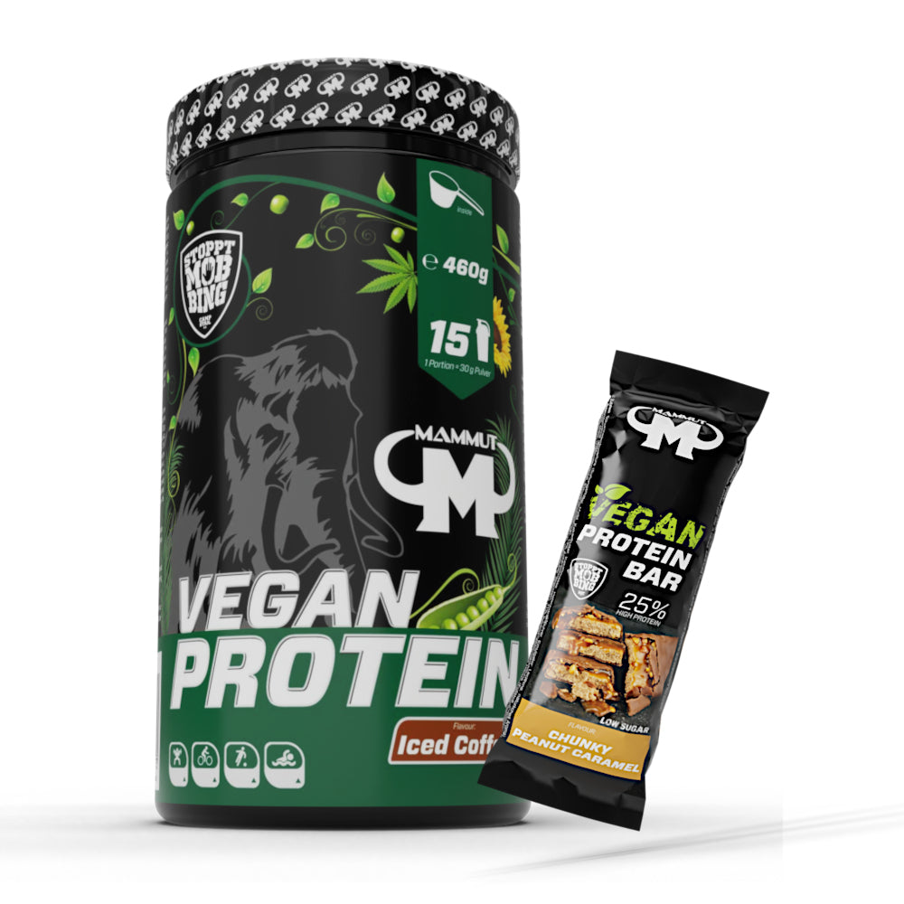 Mammut Vegan Protein 460 g Bundle#geschmack_iced-coffee