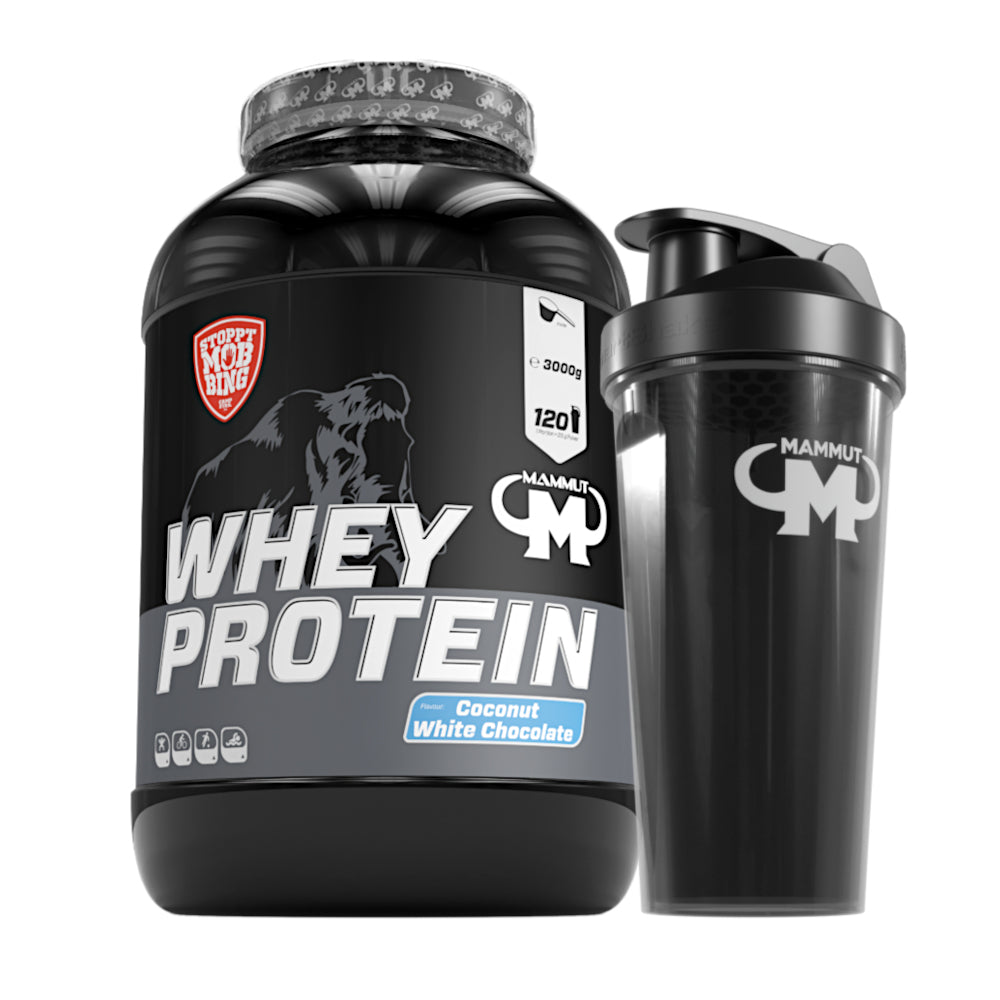 Whey Protein - Coconut White Chocolate - 3000 g Dose + Shaker#geschmack_coconut-white-chocolate