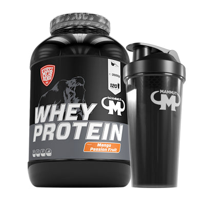 Whey Protein - Mango Passion Fruit - 3000 g Dose + Shaker#geschmack_mango-passion-fruit