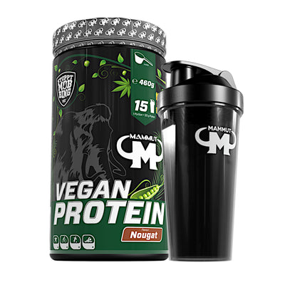 Mammut Vegan Protein 460 g Bundle#geschmack_nougat