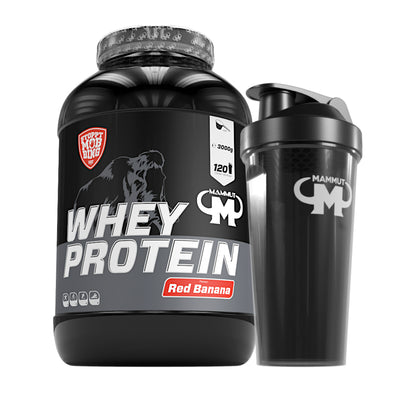 Whey Protein - Red Banana - 3000 g Dose + Shaker#geschmack_red-banana