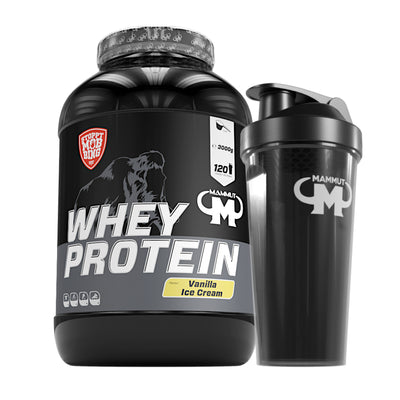 Whey Protein - Vanilla Ice Cream - 3000 g Dose + Shaker#geschmack_vanilla-ice-cream