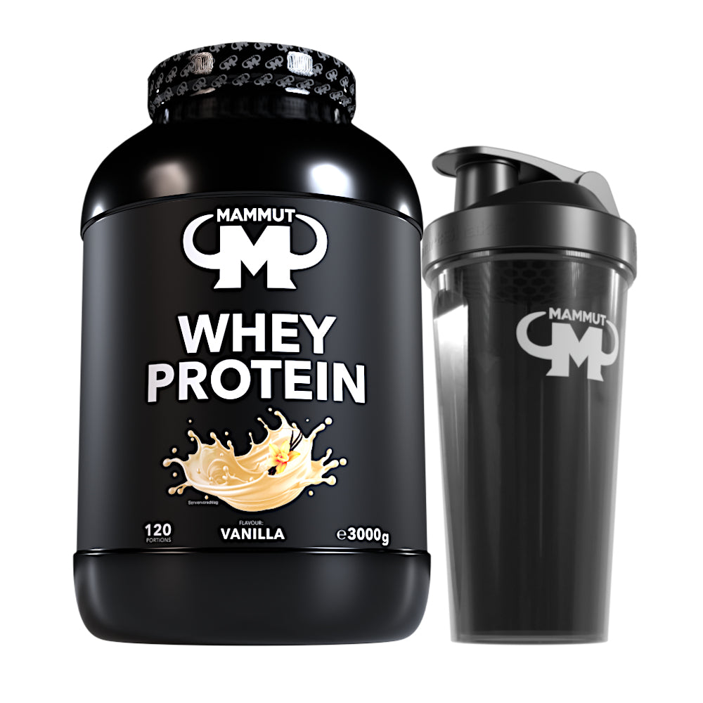 Whey Protein - Vanilla - 3000 g Dose + Shaker#geschmack_vanilla