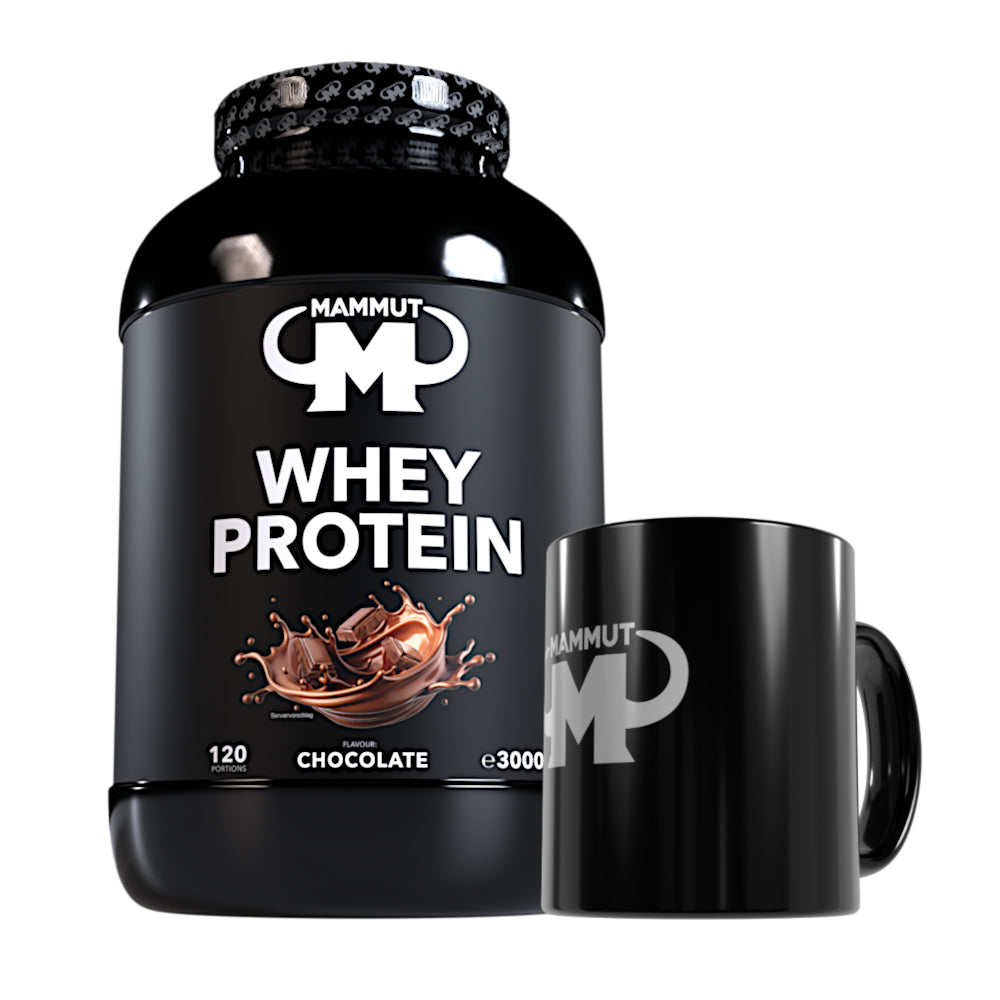 Whey Protein - Chocolate - 3000 g Dose + Keramik Tasse#geschmack_schoko