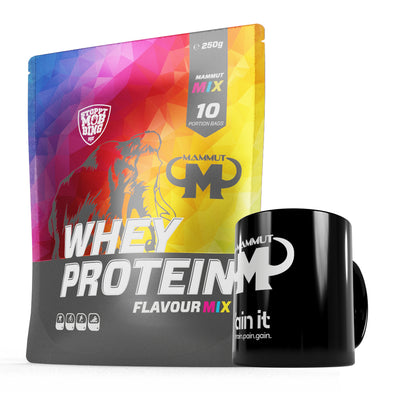 Whey Protein - Mixed Beutel - 10 x 25 g Zipp-Beutel + Keramik Tasse#geschmack_mix-beutel-10-x-25-g