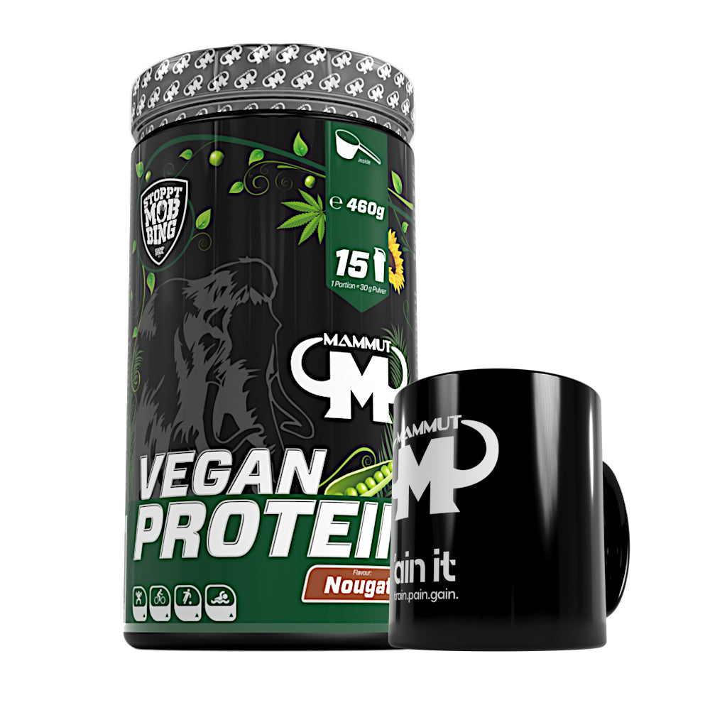 Mammut Vegan Protein 460 g Bundle#geschmack_nougat