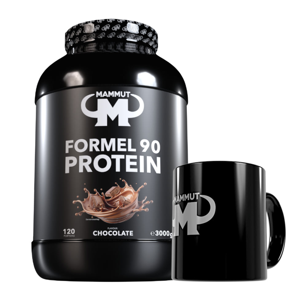 Formel 90 Protein - Chocolate - 3000 g Dose + Keramik Tasse#geschmack_chocolate