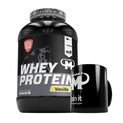 Whey Protein - Vanilla - 3000 g Dose + Keramik Tasse#geschmack_vanille